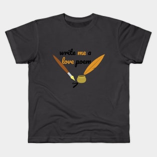 April - Poetry Month Kids T-Shirt